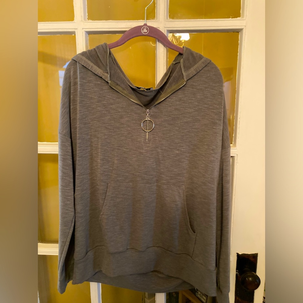 Long Sleeved Hooded Shirt